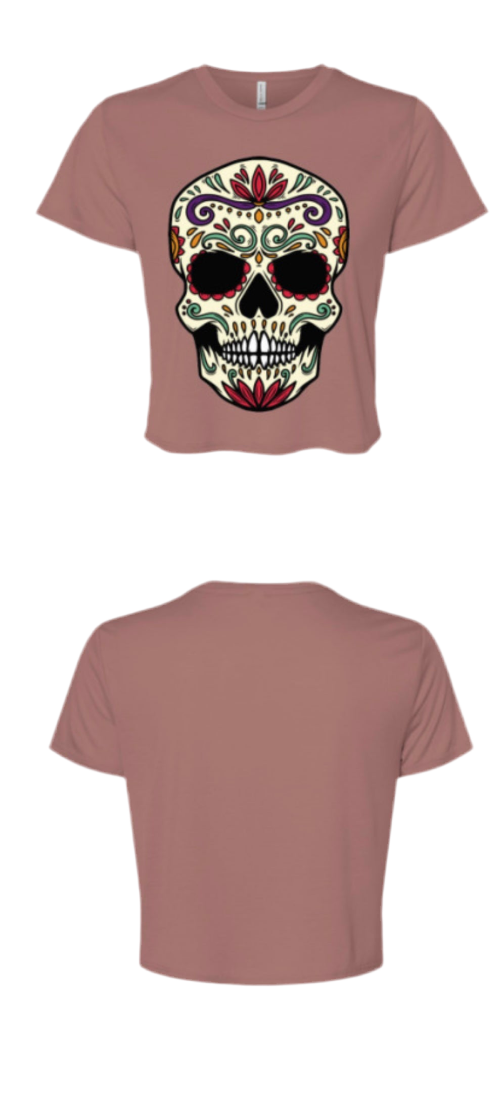 Ladies' Flowy Cropped T-Shirt